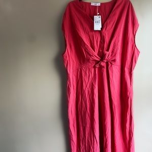 NWT mango pink dress